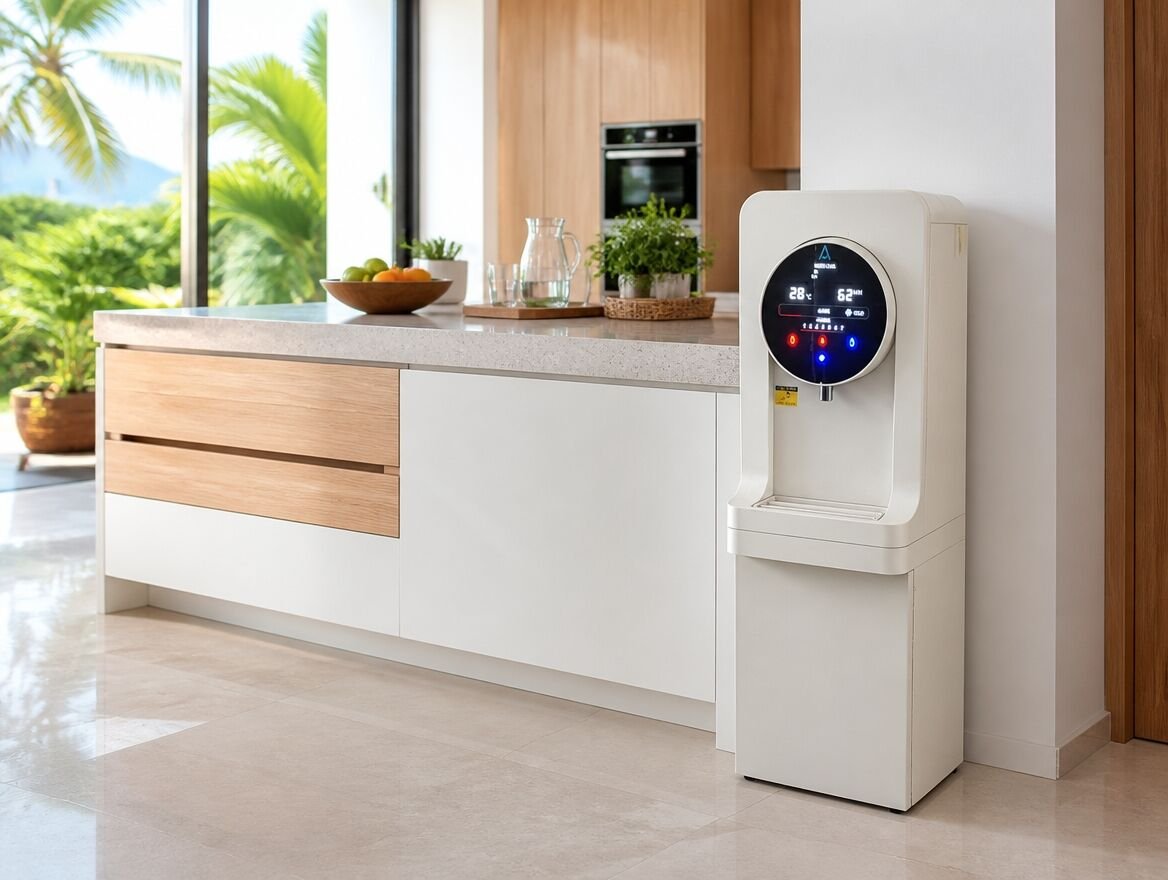 Fontaine AIR'O PURE dans une cuisine